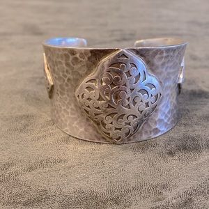 Lois Hill Cuff Bracelet Sterling Silver